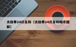 太极拳24式名称（太极拳24式名称顺序图解）