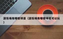 游乐场有哪些项目（游乐场有哪些项目可以玩）