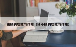 猪肠的功效与作用（猪小肠的功效与作用）