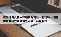 桂附地黄丸和六味地黄丸可以一起吃吗（桂附地黄丸和六味地黄丸可以一起吃吗?）