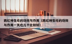 西红柿生吃的功效与作用（西红柿生吃的功效与作用一天吃几个比较好）