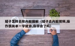 蛏子怎样去除内脏图解（蛏子去内脏视频,操作很简单一学就会,你学会了吗）