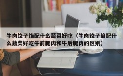 牛肉饺子馅配什么蔬菜好吃（牛肉饺子馅配什么蔬菜好吃牛前腿肉和牛后腿肉的区别）