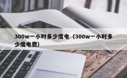 300w一小时多少度电（300w一小时多少度电费）