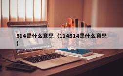 514是什么意思（114514是什么意思）