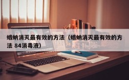 蛾蚋消灭最有效的方法（蛾蚋消灭最有效的方法 84消毒液）
