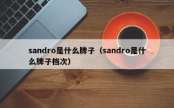 sandro是什么牌子（sandro是什么牌子档次）