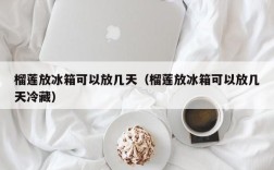 榴莲放冰箱可以放几天（榴莲放冰箱可以放几天冷藏）