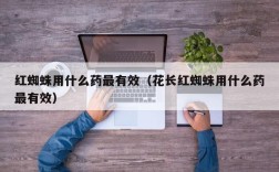 红蜘蛛用什么药最有效（花长红蜘蛛用什么药最有效）