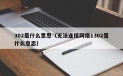 302是什么意思（无法连接网络1302是什么意思）