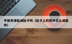 平板支撑能减肚子吗（肚子上的赘肉怎么减最快）