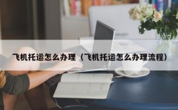 飞机托运怎么办理（飞机托运怎么办理流程）
